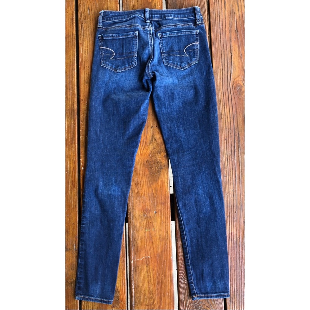 AEO Distressed Jegging Jeans, 2 - Picture 2 of 8